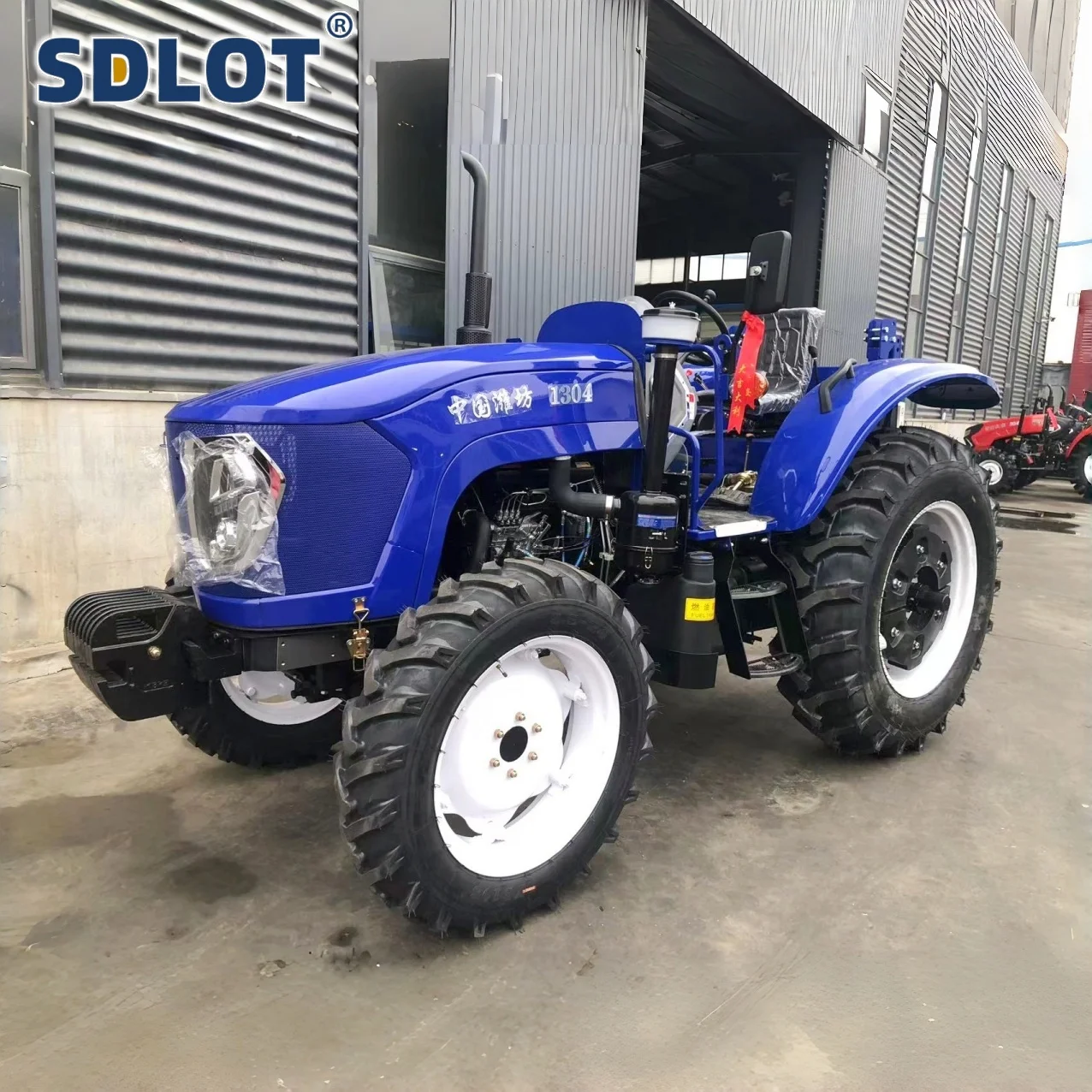 Customized 120HP 4WD Wheeled Euro5 Diesel Farm All-terrain Tractor Multifunctional Utility Agricultural Equipment OEM Factory