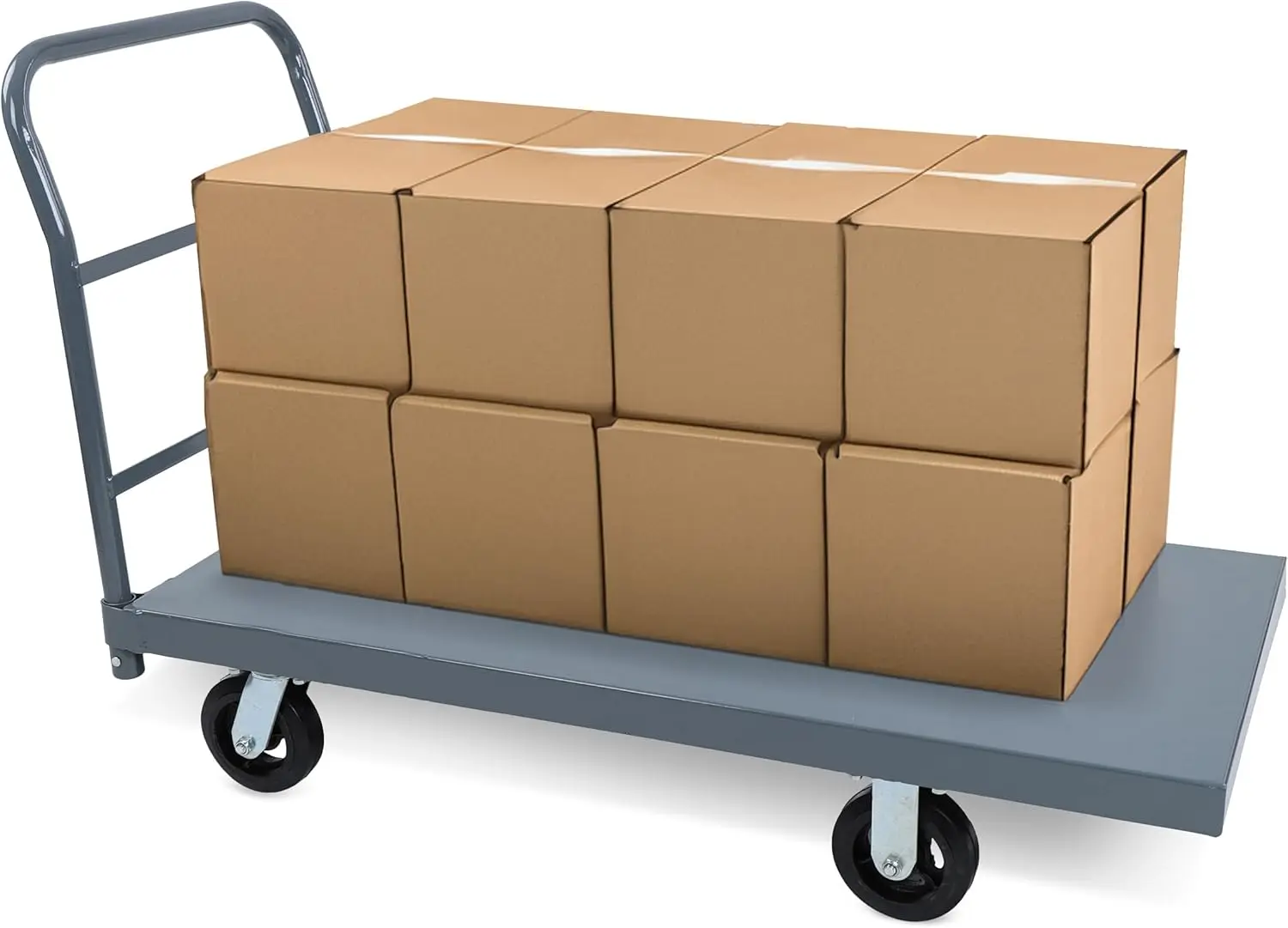 24 x 48 Cart - 2000lb Capacity Flatbed Hand Truck 1 Pack