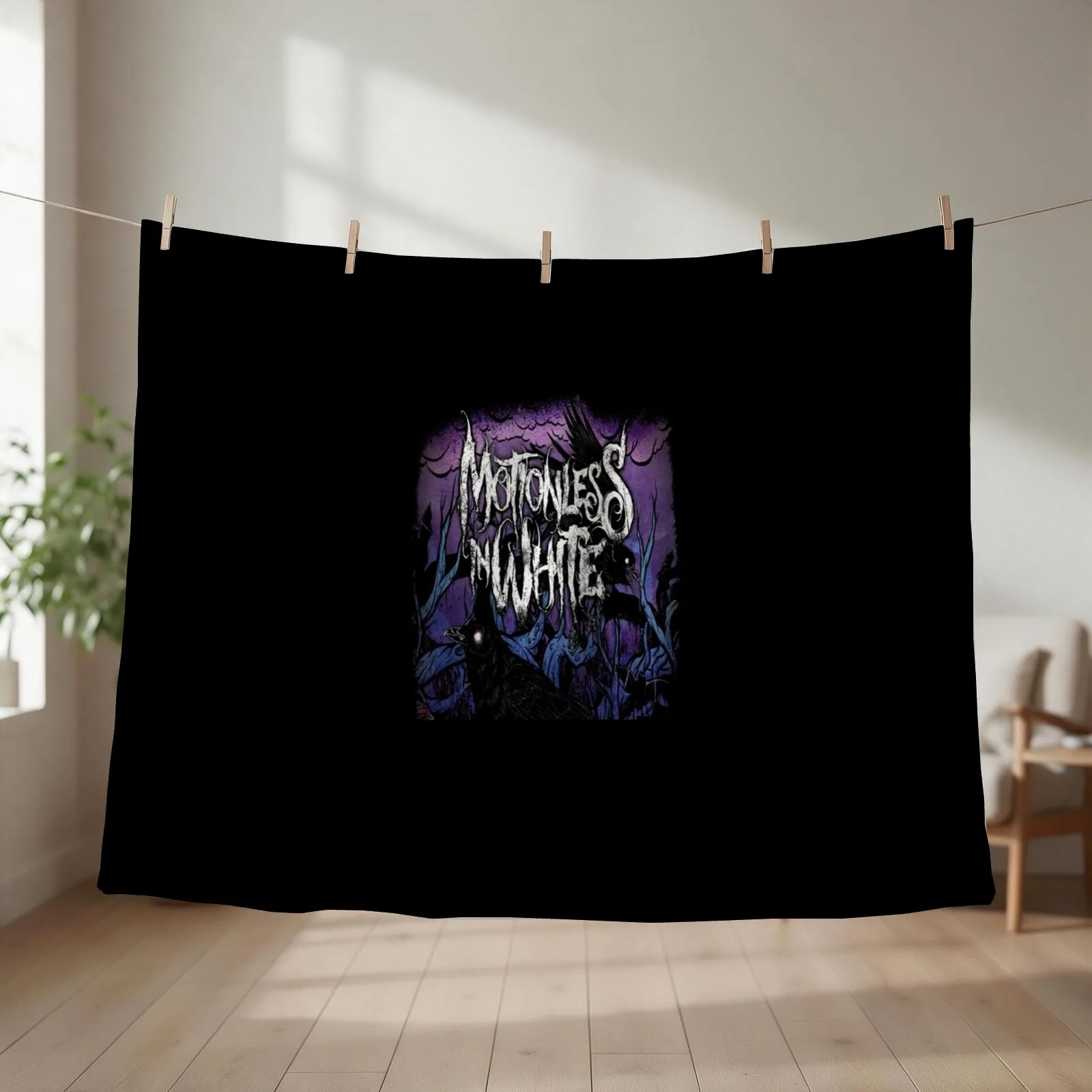 Creatures Motionless Music Band Gift Men Throw Blanket Cute Personalized Gift Soft Decorative Sofa Blankets
