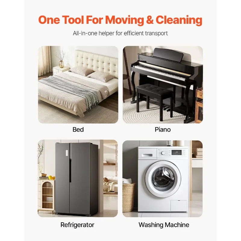 Furniture Dolly Heavy Duty Furniture Movers with Casters 750 lbs Capacity