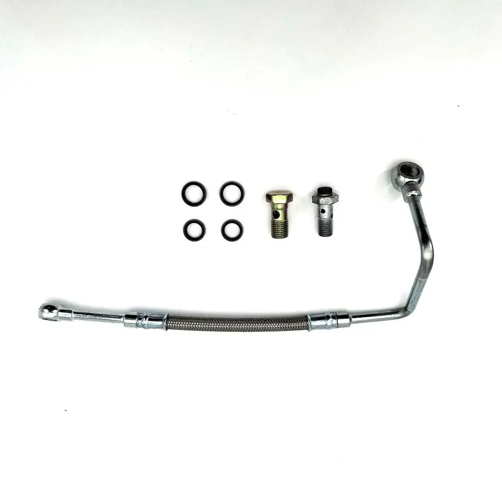 

Fuel Supply Tube Filter to Pump For Dodge 5.9L Cummins 6BT 89-98 w/ Seals Bolts