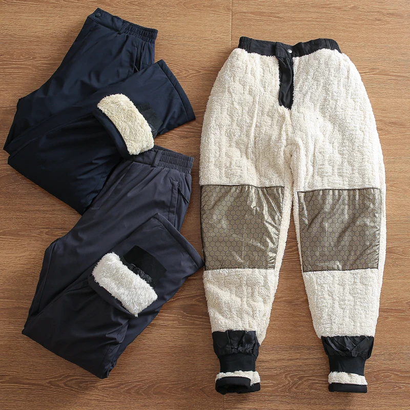 

Утепленные флисовые наколенники, мужские зимние хлопковые брюки, морозостойкие, теплые, для активного отдыха, ветрозащитные, для экстремально холодной погоды