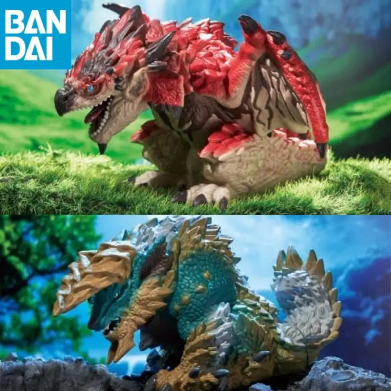 

In Stock Original Bandai Namco Banpresto Monster Hunter Male Fire Dragon Zinogre Monster Hunter About 17Cm Figure Model Toy Gift