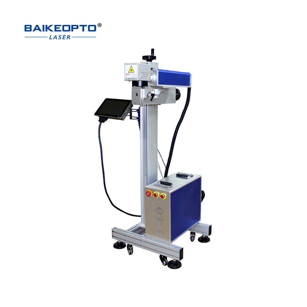 Yinghe 20W Fiber Laser Marking Machine Laser Marker on Metal Stainless Steel Laser Marking Machine for Logo Hardware or Jewelry