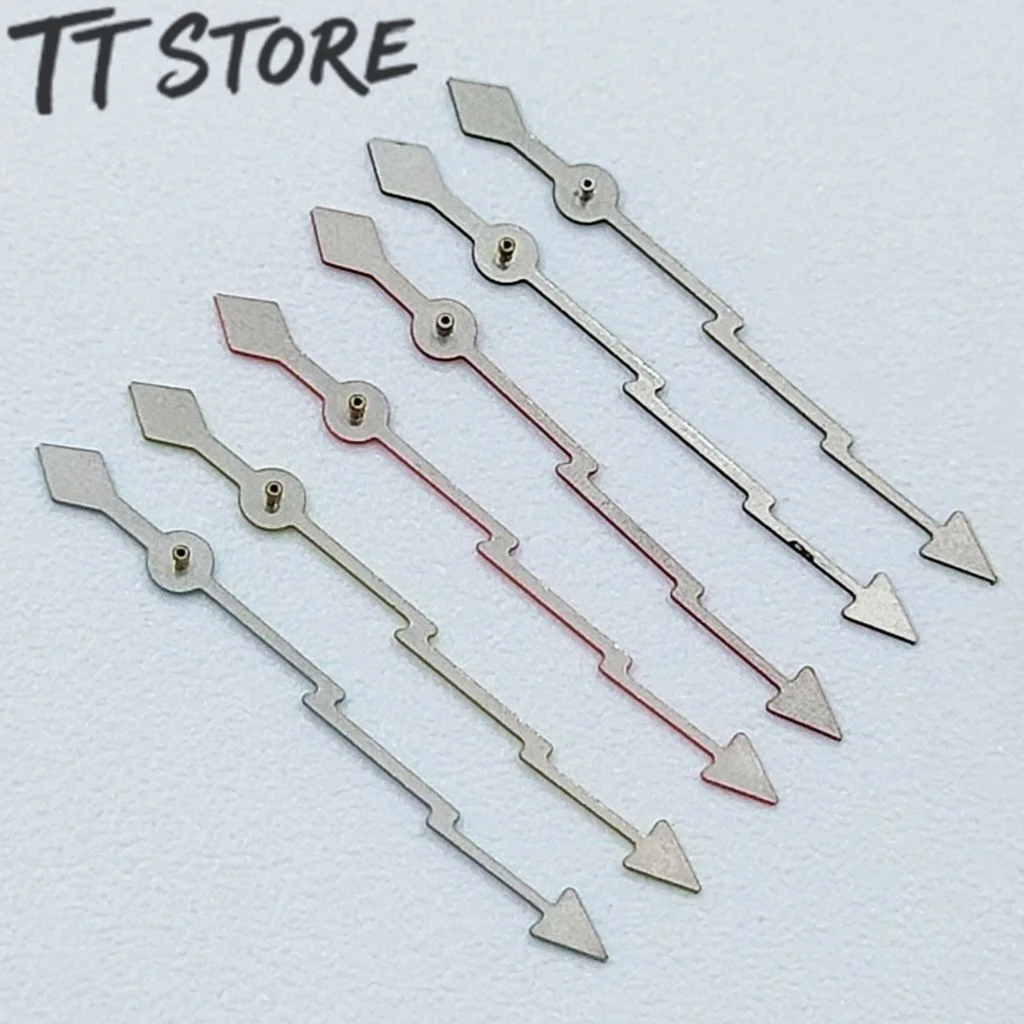 NH35 13 مللي متر الفضة الذهب أسود أحمر أخضر الأيدي البرق الساعات الثانية الإبر صالح NH35 4R35 NH36 4R36 حركة استبدال أجزاء