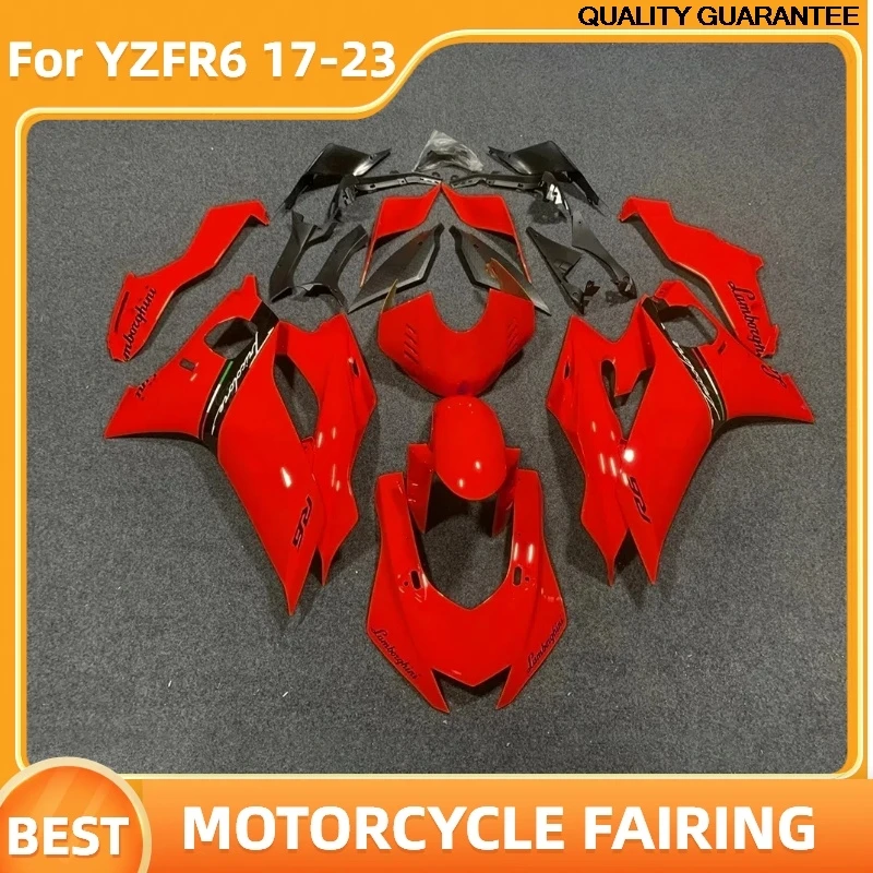 

Комплект обтекателя мотоцикла для YAMAHA R6 2017 2019 2021 2023 YZF R6 YZF-R6 2017-2023, ремонт кузова, бесплатный индивидуальный обвес