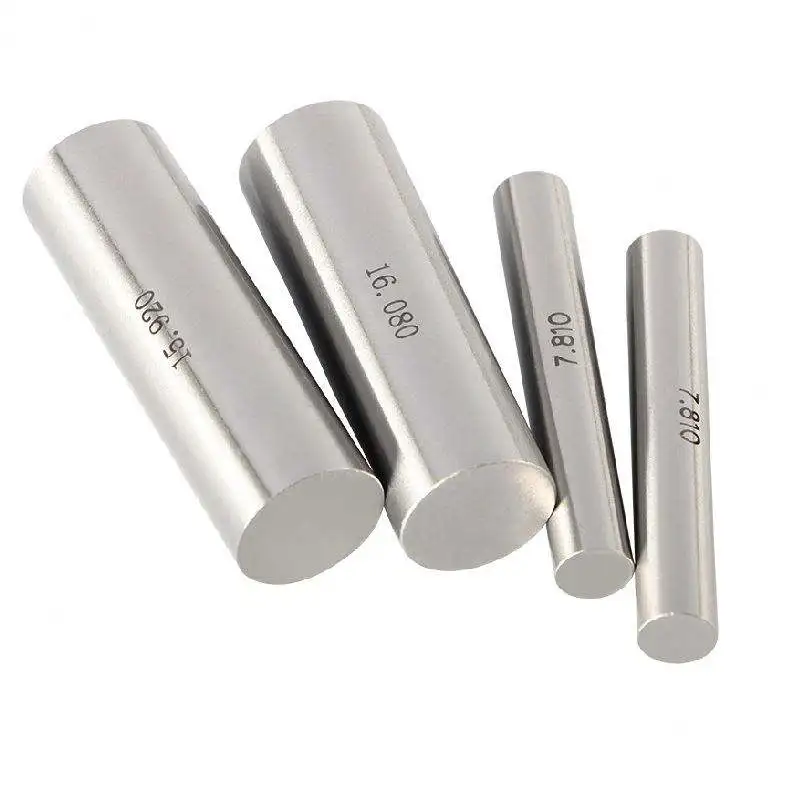 

Set Of Pin Gauge Precision Bearing Steel Cylinder Pin Gauge For Measuring Hole Diameter And Depth