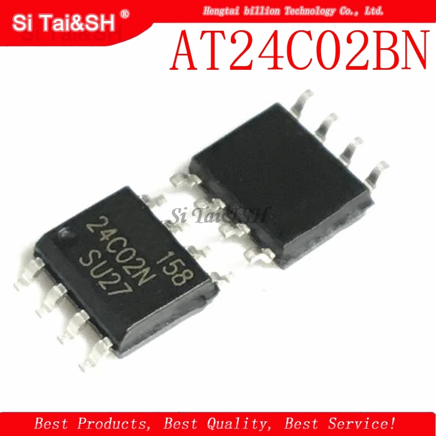 10pcs/lot AT24C02BN-10SU-2.7 AT24C02 24C02N 24C02 24C02BN-SU27