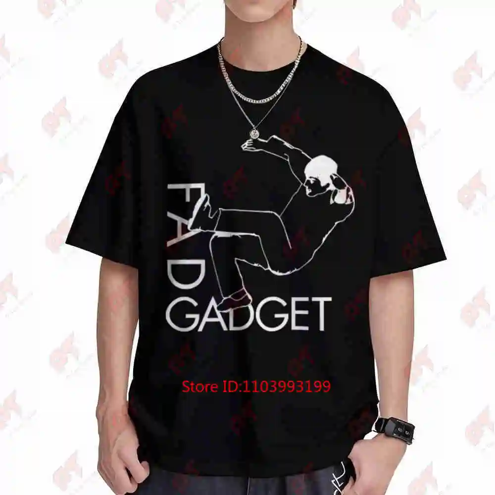 Fad Gadget Vintage Short Sleeve Tee 100% Cotton T-Shirt