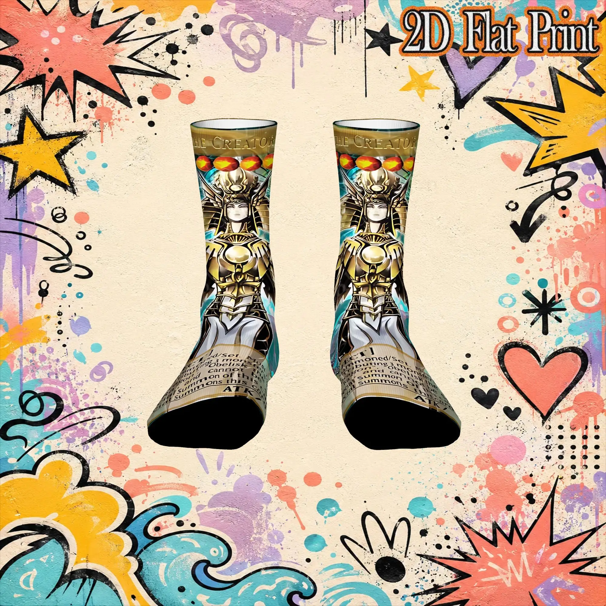 Sport YU GI OH Card Meme Crazy Running Men's compression Socks Unisex items Crew Sock Cycling socks