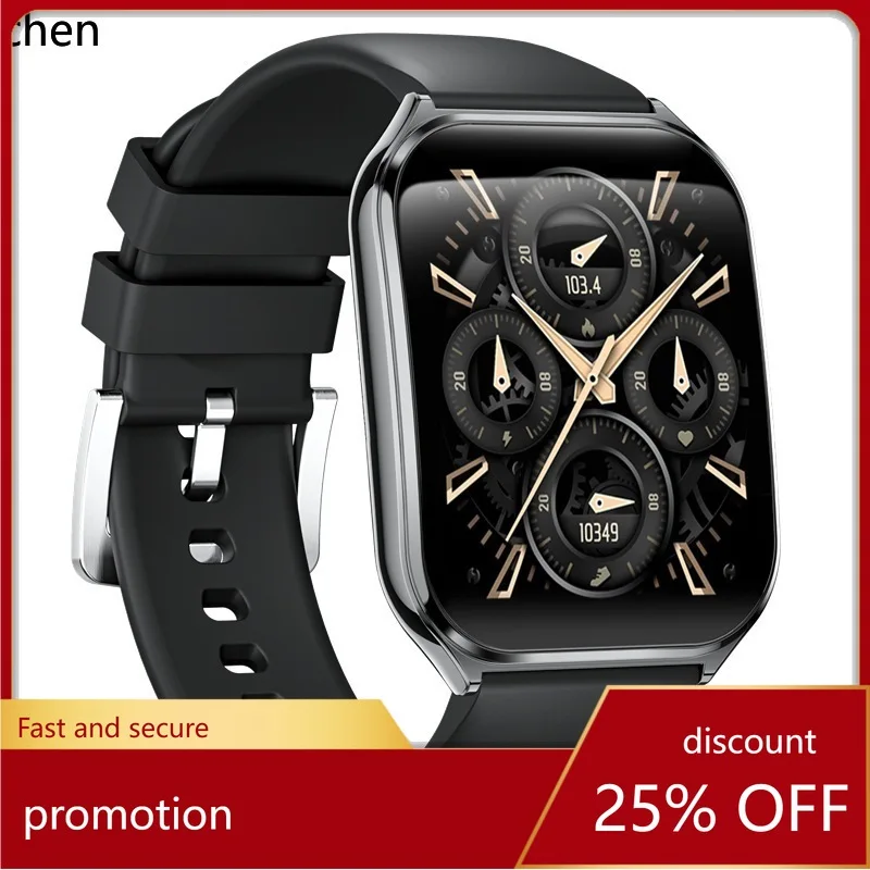 

YFY Ultra-thin Smartwatch Fashionable for Men and Women with HD Pixel Display, Calling, Sports Fitness Heart Rate Tracker