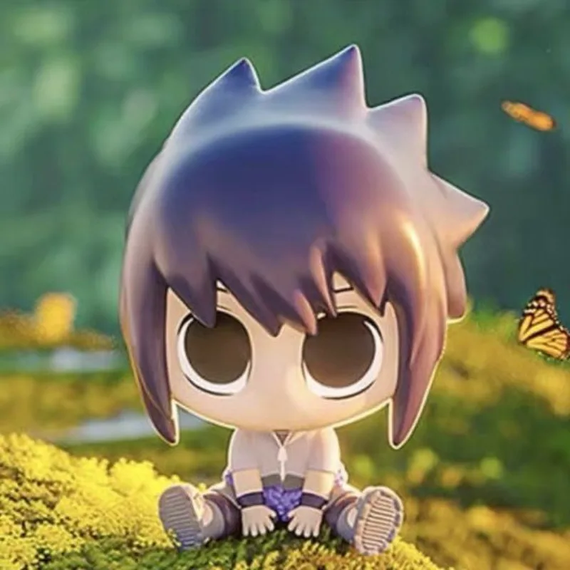 National Version Naruto Figurine Cartoon Uzumaki Naruto Model Desktop Ornament Sitting Blind Box Holiday Gift Anime Merchandise