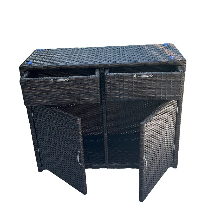 

Cabinet waterproof household sunscreen door shoe cabinet large capacity balcony outdoor sundries storage cabinet