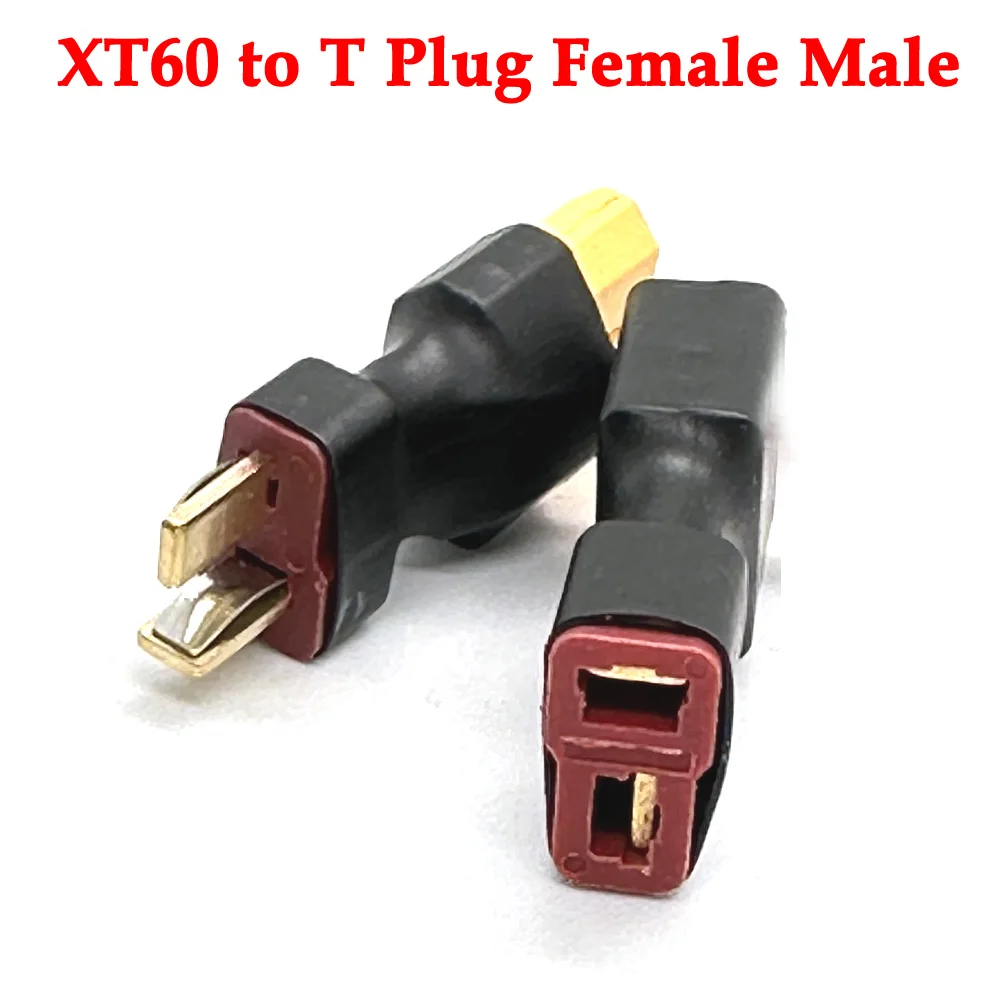

20Pcs/100Pcs XT60 to T Plug Female Male Connectors Banana Plug RC Lipo Battery Control Parts DIY Adapter