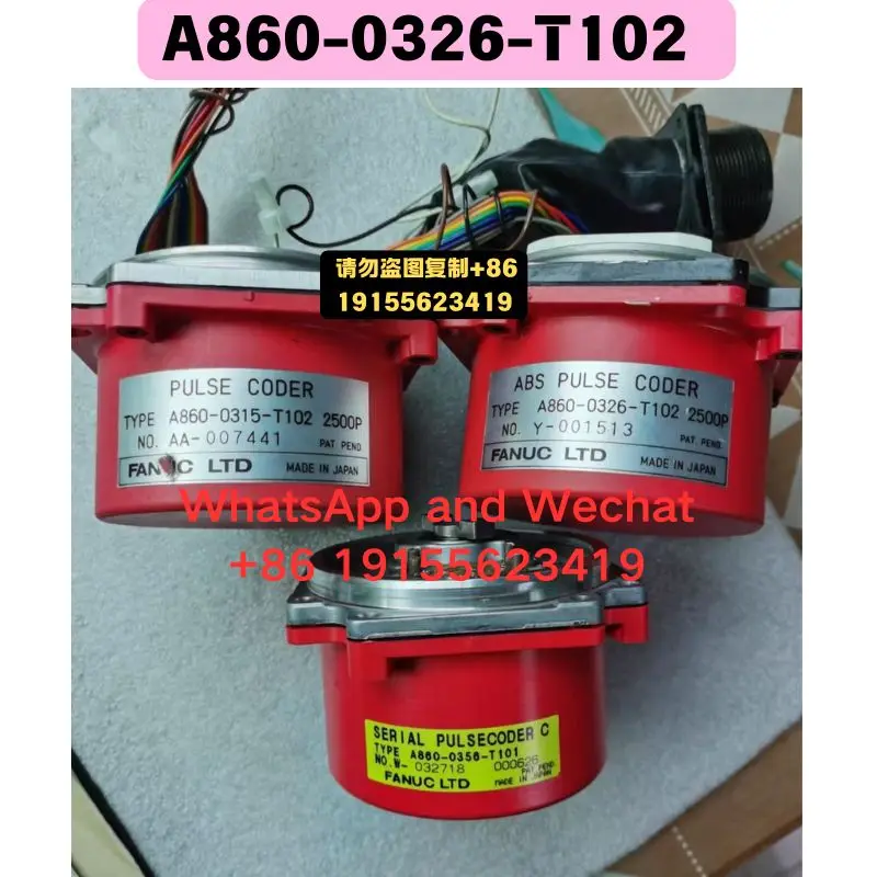 Used OEM disassembled parts A860-0326-T102 encoder Functional test OK Fast delivery
