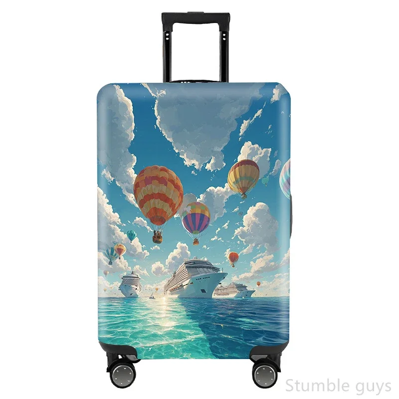 

Stretchy Durable Luggage Cover Protective Anti-Dust Washable Suitcase Protector Essential For Road Trips 18-32 Inch