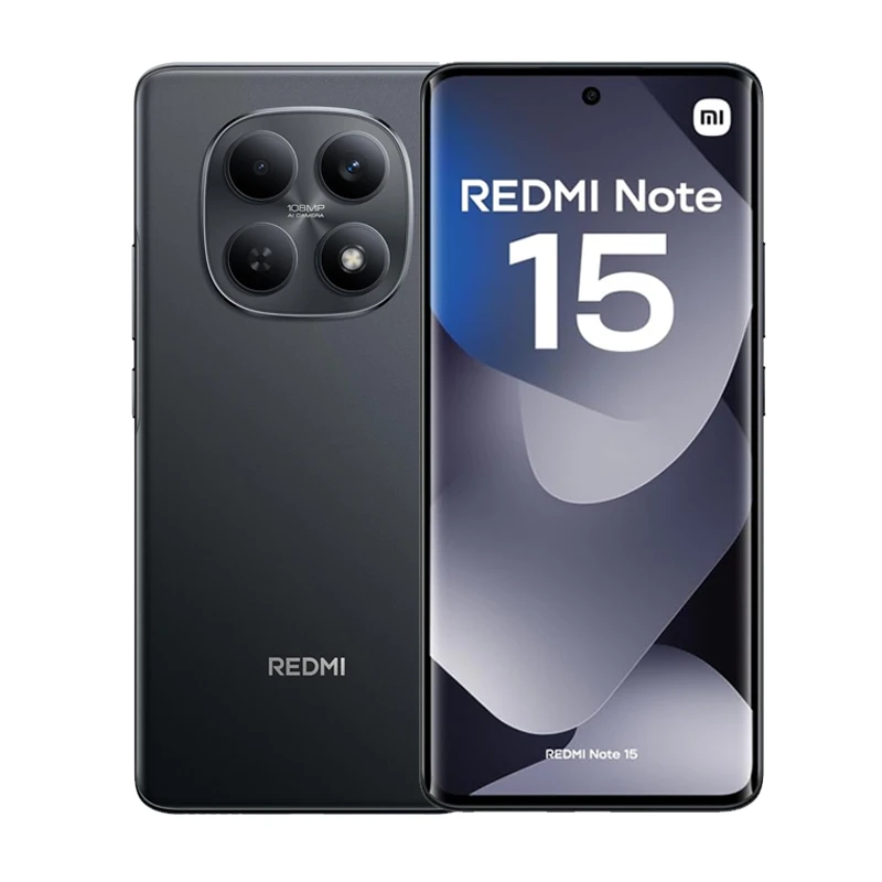 Image of Xiaomi Redmi Note 15 Global Version 4G Smartphone 6,77'' AMOLED 120Hz 108MP Kamera 6000mAh Akku NFC MTK Helio G100-Ultra Handy