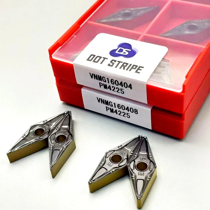 VNMG160408 PM 4225 Carbide Insert VNMG160404 PM4225 Indexable Metal CNC Cutting Turning Tools High Quality VNMG 160404/160408
