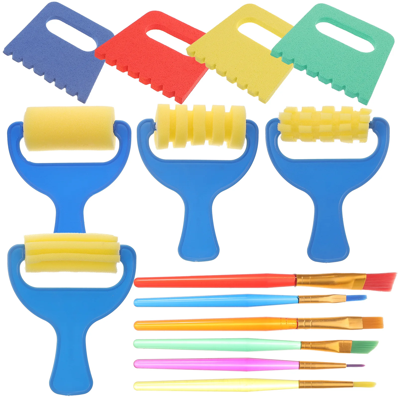 

1Set Kids Paint Scraper Drawing Scraping Brush Professional Painting Tool for DIY Art Class Craft Activities Paint Scraper