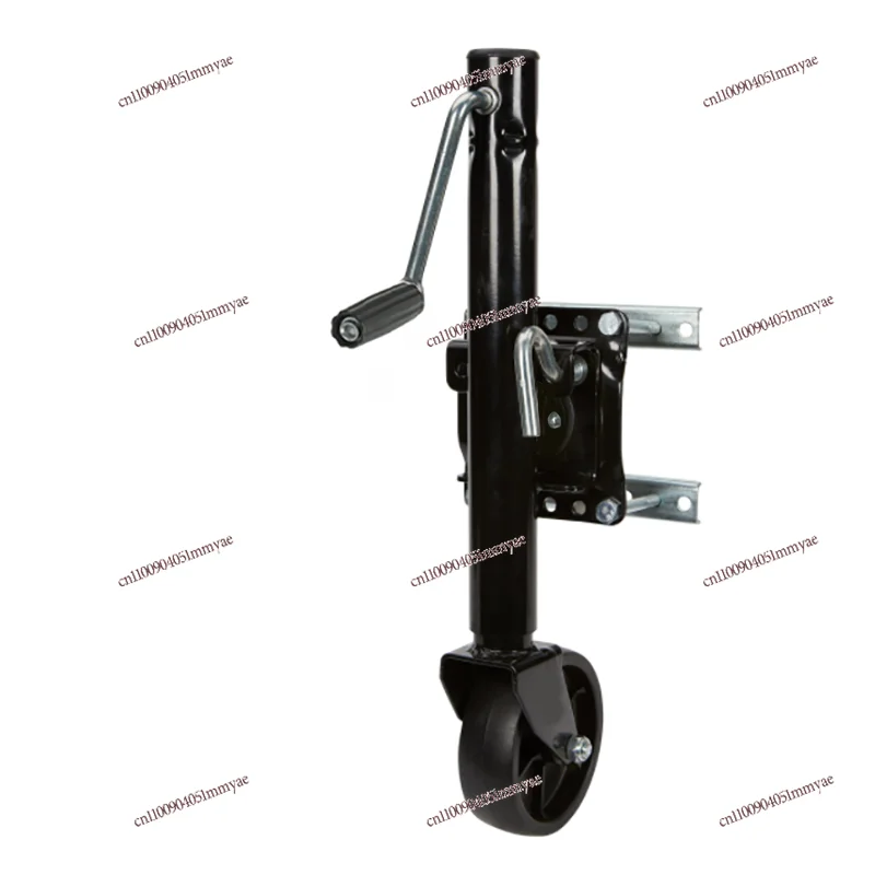 Trailer jack guide wheel, yacht RV trailer bracket 6 inch side shake