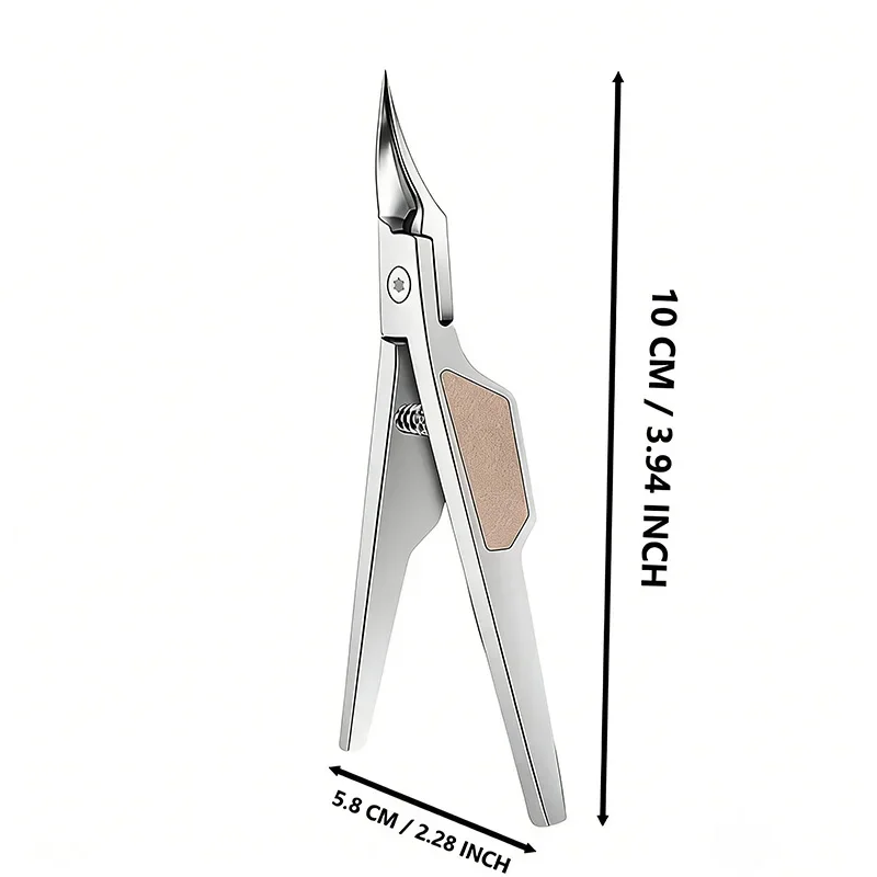Stainless Steel Nail Clippers, Suitable for Handling Embedded and Thick Toenails, Nail Clippers Designed for the Elderly view 3
