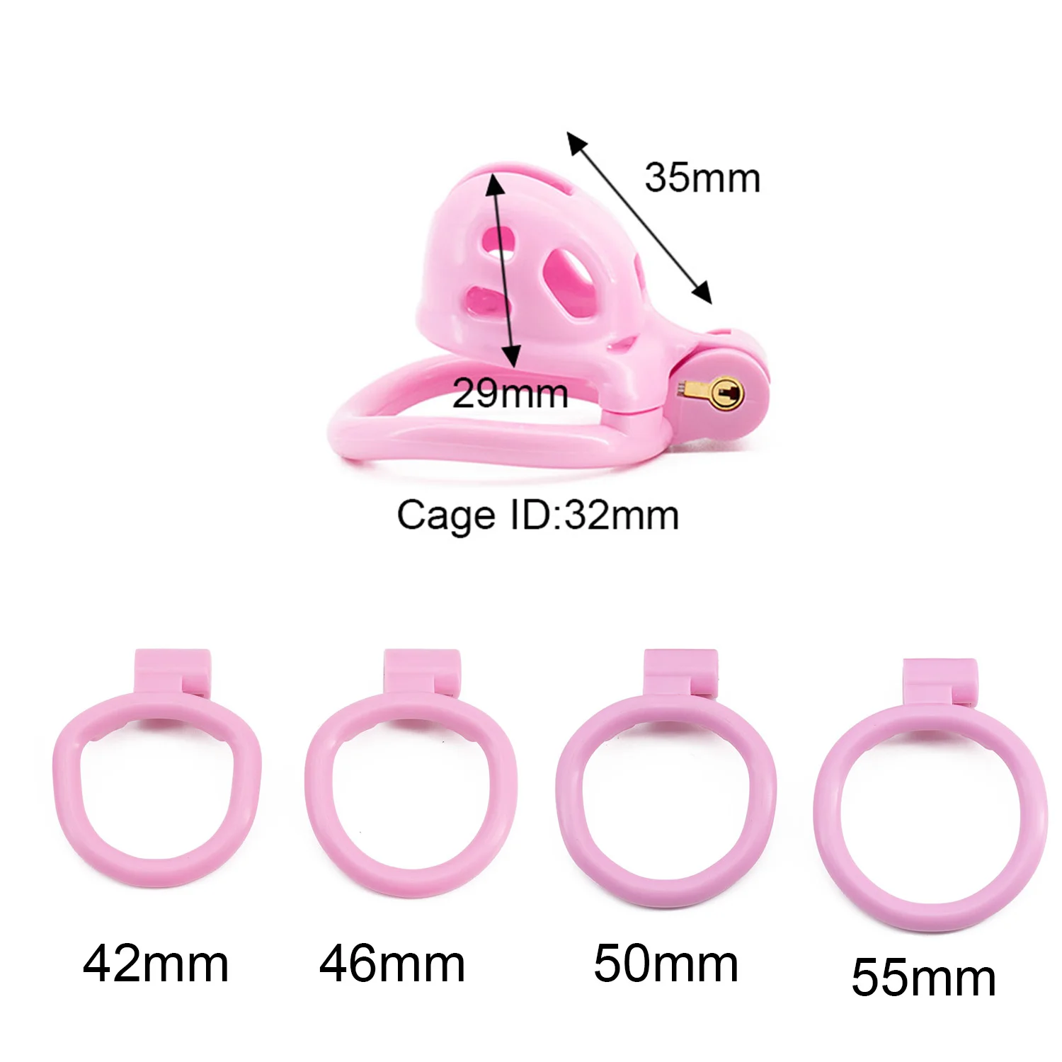 mini size male chastity cage lady boy bondage ts sex toys