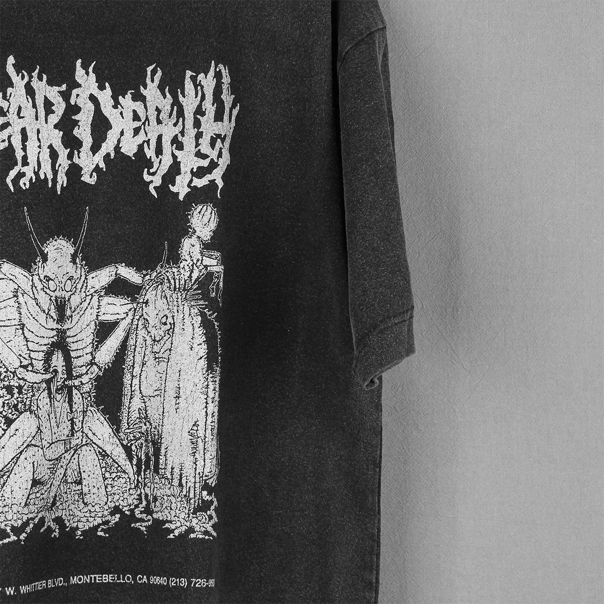 Nuclear Death T-Shirt Death Metal Grindcore Band Impetigo Repulsion Washed Cotton Summer Short Sleeves Mens  Tee Shirt