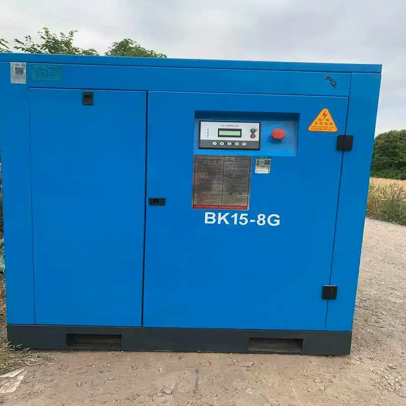 7.5kw 15kw 380v/50hz 220v/60hz 440v/60hzPM VSD screw air compressor with Inverter used in sandblasting,carpentry