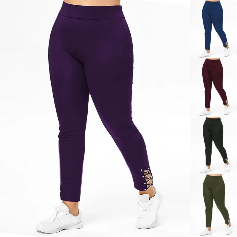 

Women's Yoga Sweatpants 2023 Autumn and Winter Fashion New Sports Yoga Solid Color Hip Lifting Fitness Pants Female