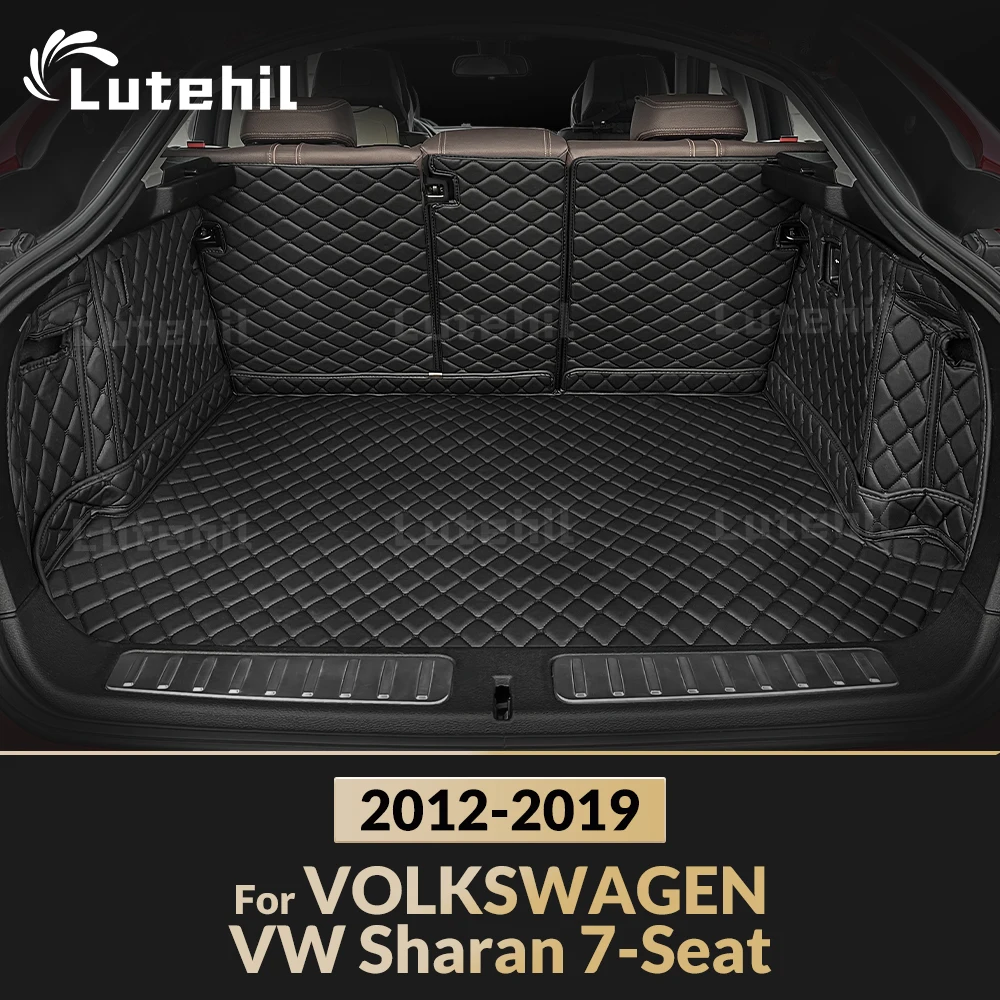 For VOLKSWAGEN VW Sharan 7-Seat 2012-2019 18 17 16 15 14 13 Auto Full Coverage Trunk Mat Cargo Liner Interior Accessories