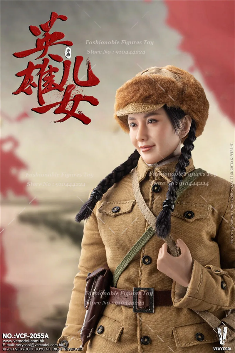 Verycool Vcf-2055 1/6 ทหารหญิง Brave Chinese People'S Liberation Army อาสาสมัคร Fighter Hero 12 นิ้ว Action Figure