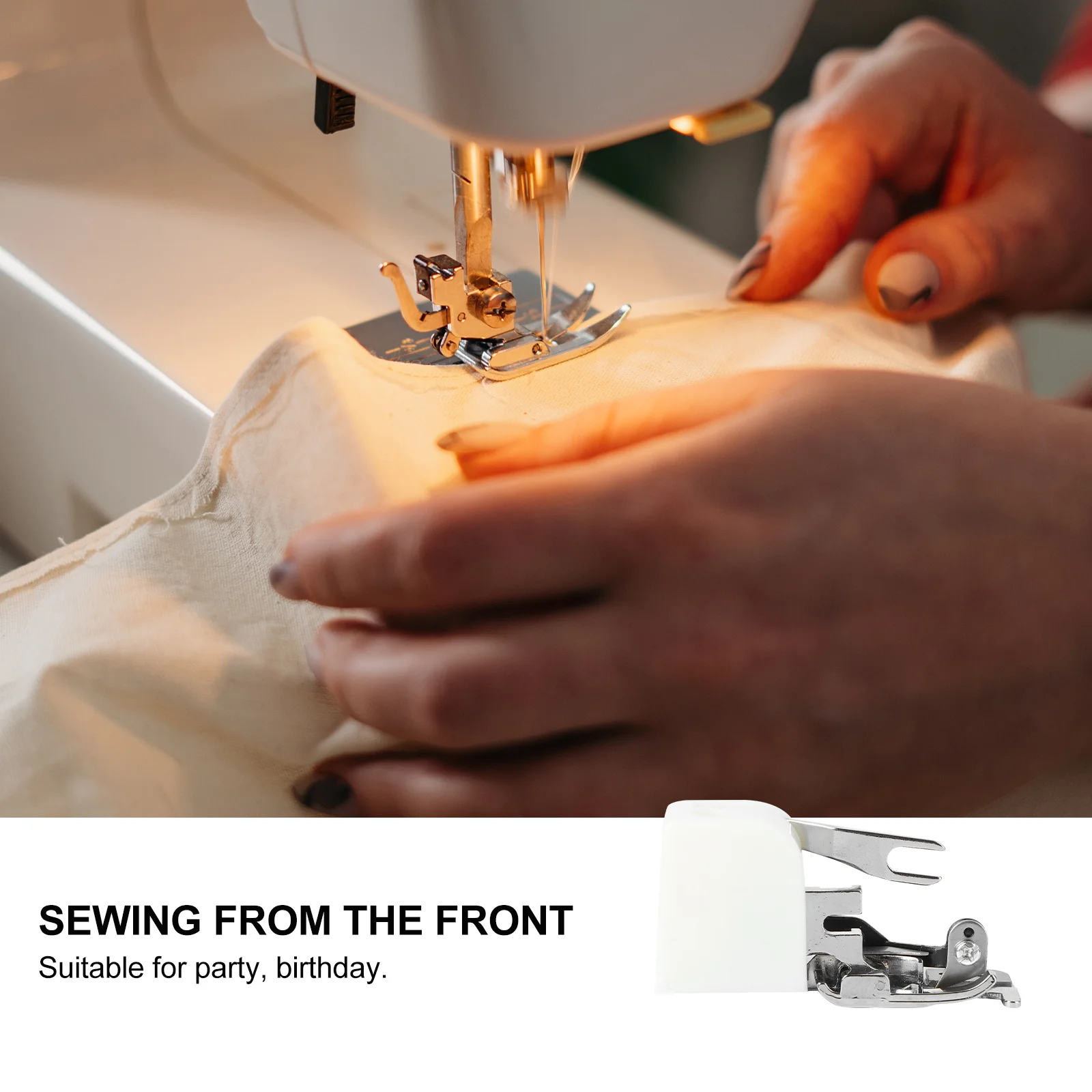 

Sewing Machine Side Cutter Presser Foot Low Shank Compatible with Babylock Viking Euro- Overedge Stitch