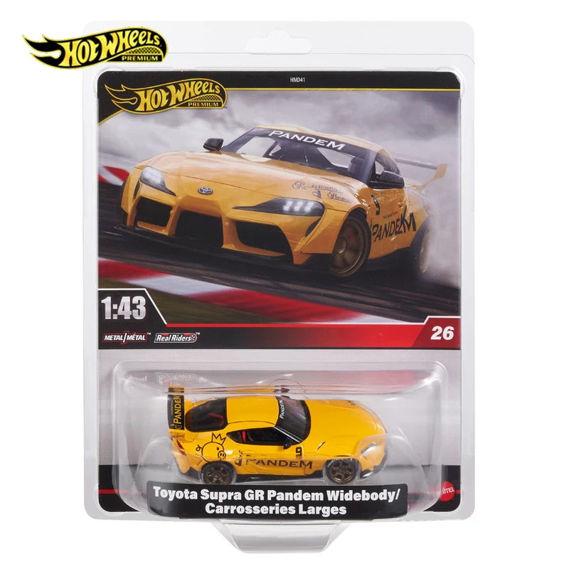 

Hot Wheels Cars Toyota Supra GR Pandem Widebody 1/43 Metal Diecast Model Collection Toy Vehicles HMD41-26-JCN77