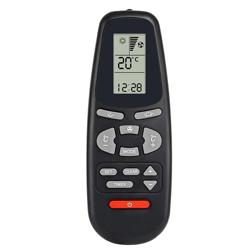 Y45A-Air Conditioner Remote Control Suitable for AUX AUX3 YKR-C 01E KT-AX3 AX1 AX4 Remote Control English Version