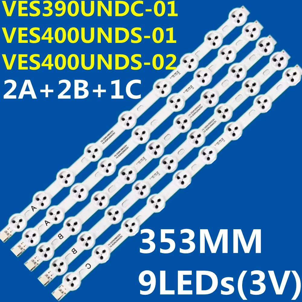 LED Backlight Strip 40 NDV REV1.0 39FHD-CNOV For 39227FHDLED LUX0140003 D40F185N3C 40L1533DB 40L3451DB 40L3453DB P40LED13