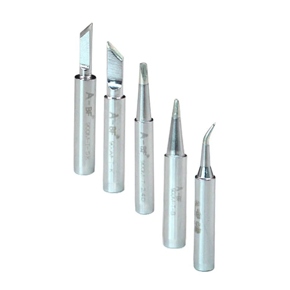 

ABFI 10Pcs 900M-T Soldering Iron Tips Silver