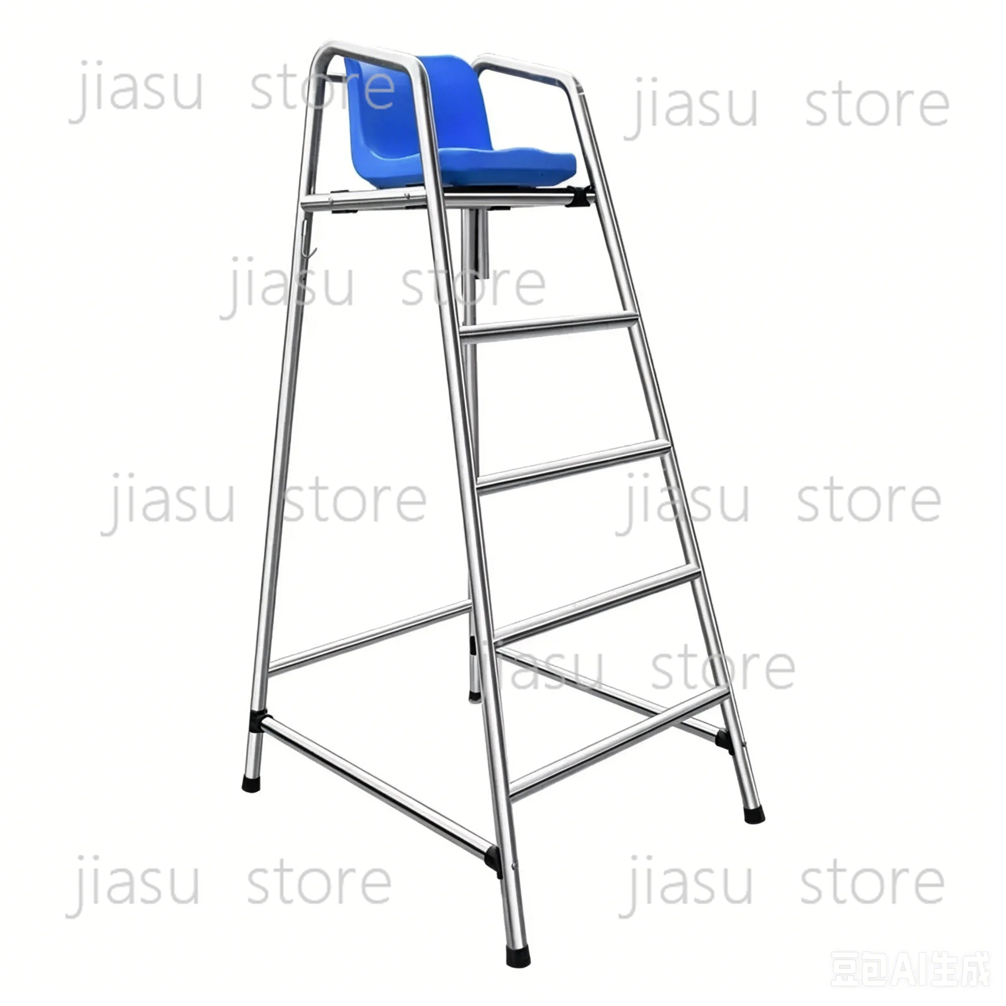 Swimming pool life-saving chair 304 stainless steel lifeguard observation deck