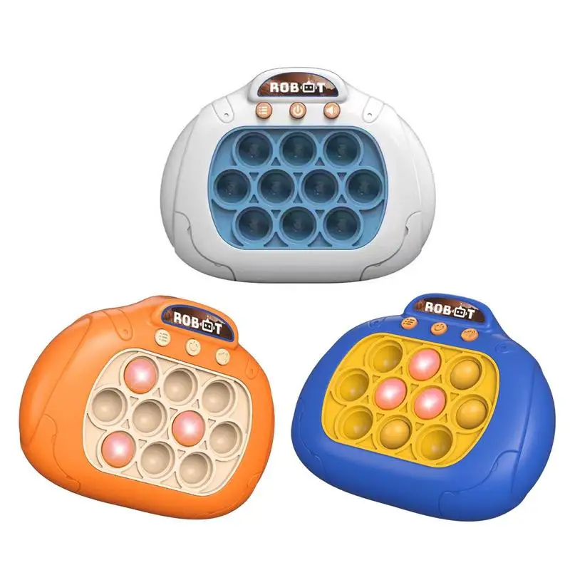 

Bubble Pop Push Fidget Toys Children Handheld Quick Press Game Adult Squeeze Stress Relief Sensory Light-Up Whac A Mole Toys