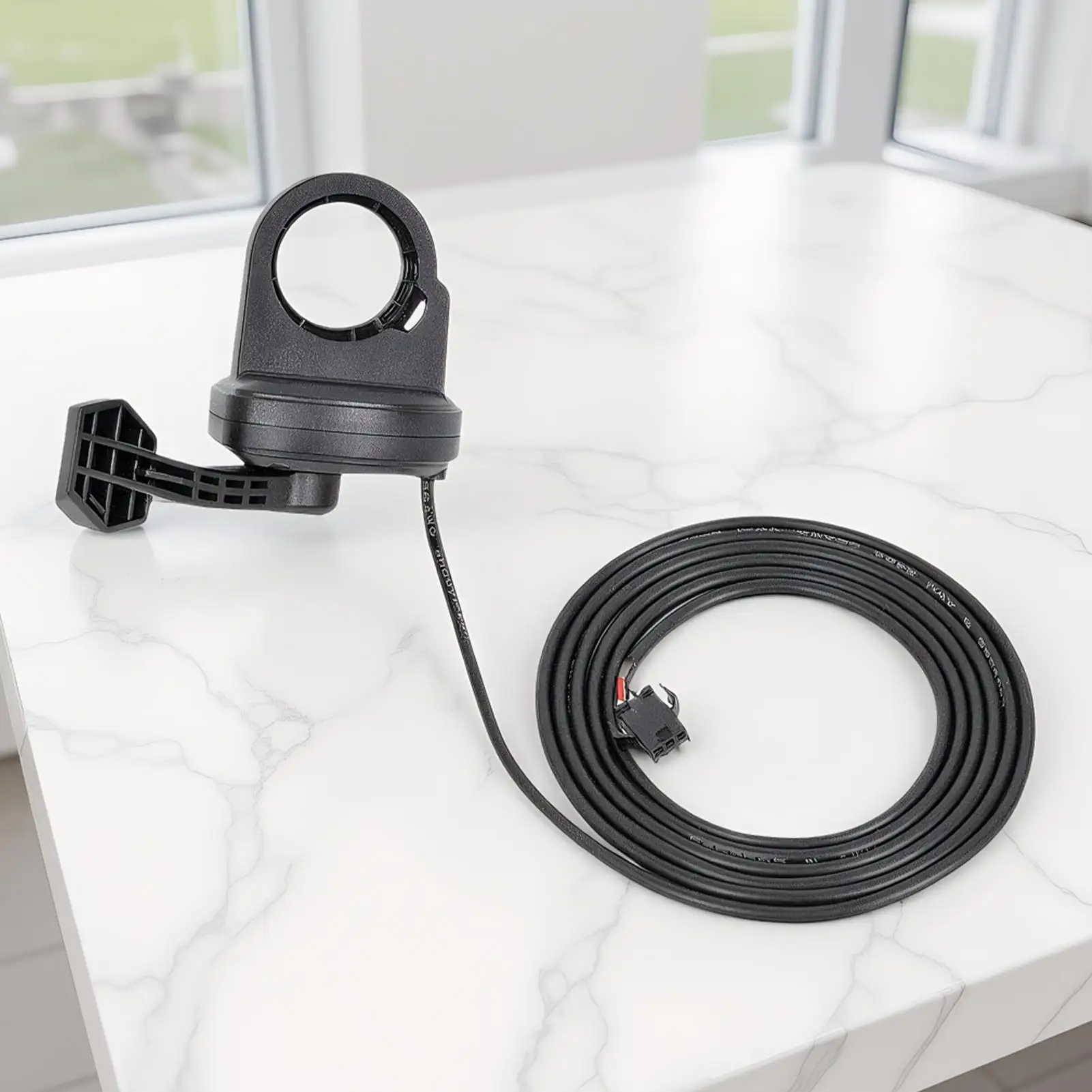 

Дроссельная заслонка для большого пальца, эргономичная 3-контактная запасная заслонка для электрического скутера, дроссельная заслонка для квадроцикла, мотокросса, бездорожья