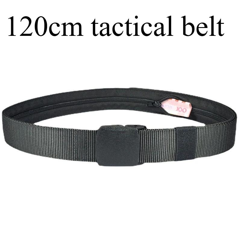 

2PCS Outdoor Camping Hidden Money Men's and Women's Tactical Nylon Belt Tool