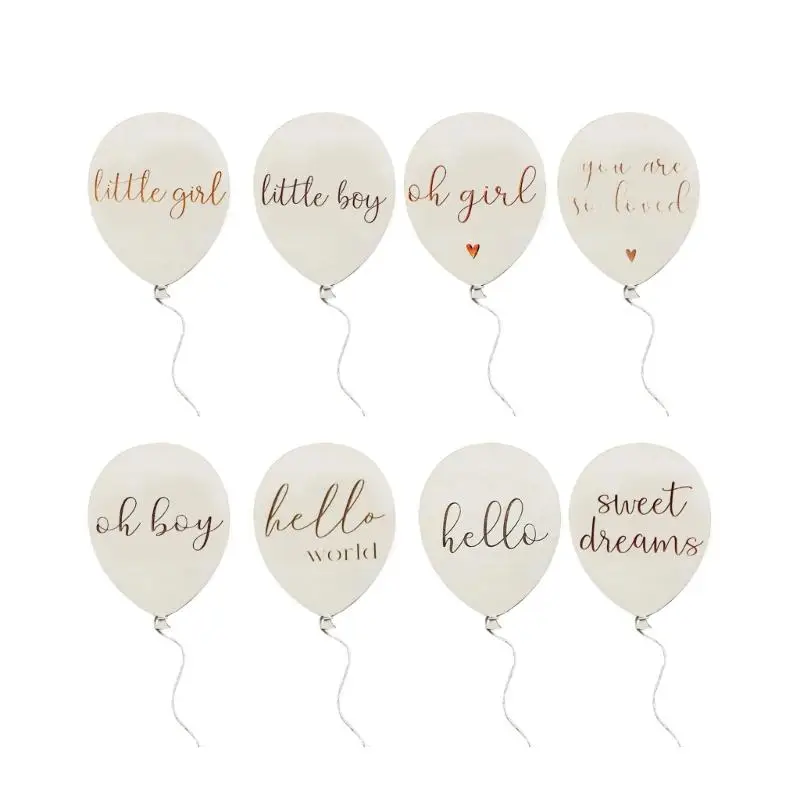 Baby Prop Houten Ballon Poseren Prop Fotografie Layout Fotoshoot Decoratie