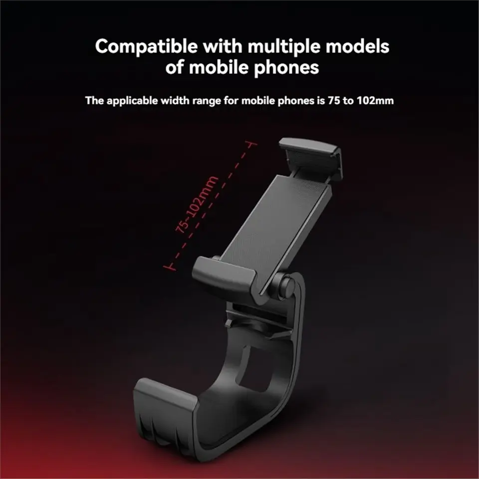 #64E Accesorios Electrónicos, Soporte para Teléfono para GameSir Nova Lite/Nova Gamepad Clip para Teléfono Móvil (Negro) 3