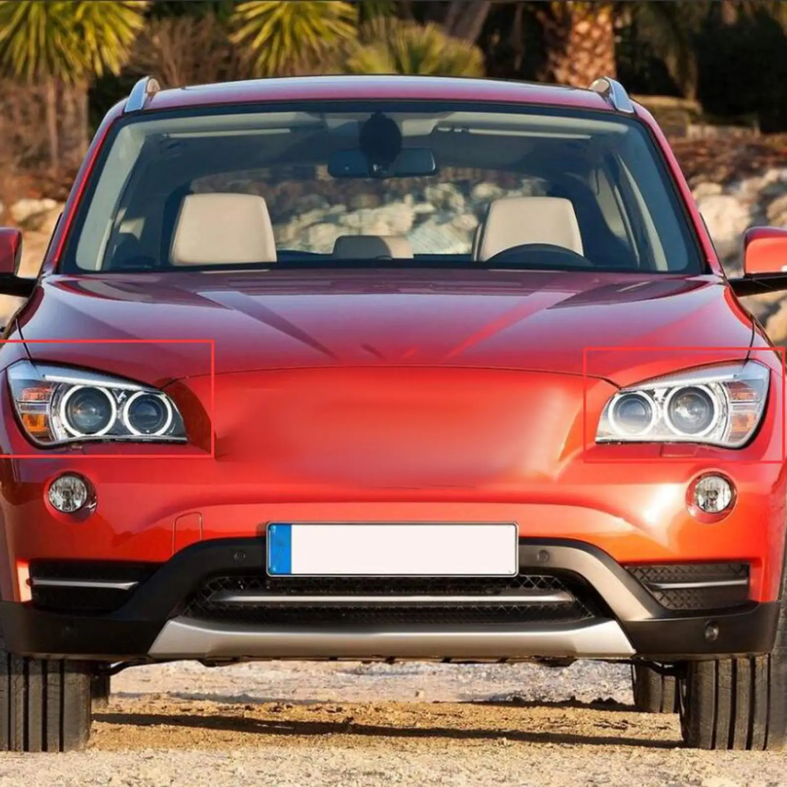 

Крышка фары автомобиля Световой щиток 63117290271 Аксессуары для правой стороны для x1 E84 Защитная совместима Простота установки