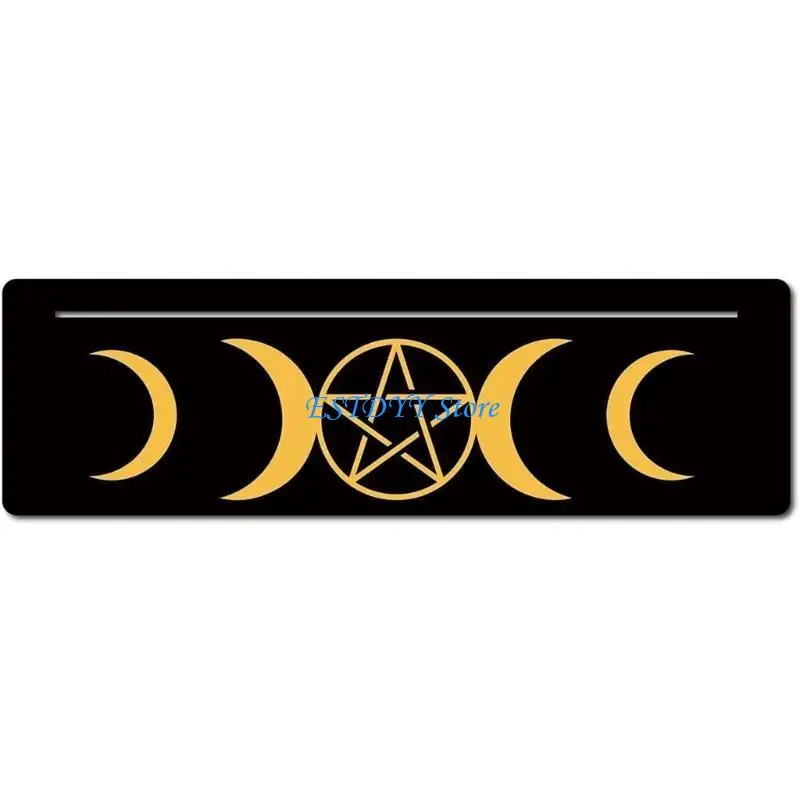 

G6DE Witch Divinations Tools Tarot Card Stand Card Holder Moon Phases Altar Base