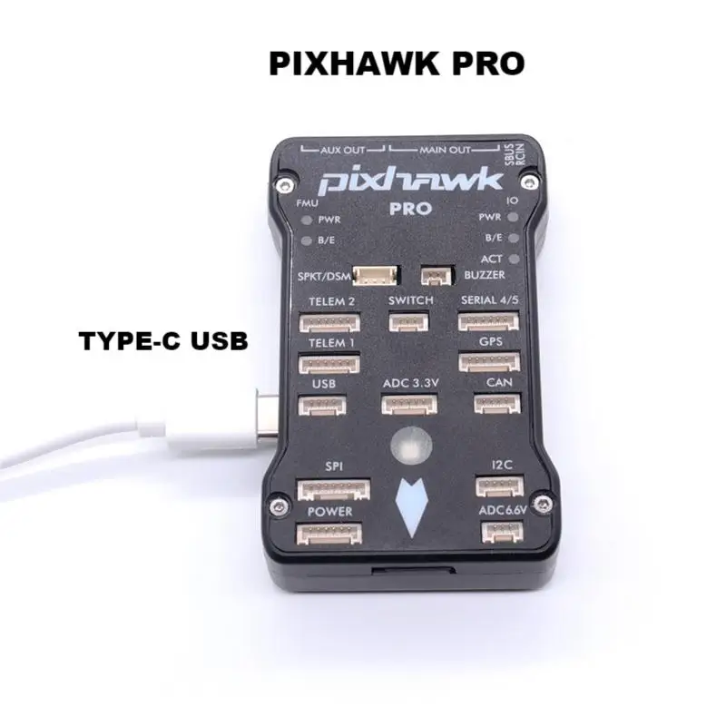 Pixhawk-Contrôleur de vol Ptage PRO PIX 32 bits, pilote automatique avec 4G SD RC, quadrirotor Ardupilot ArduPlane ArduRover