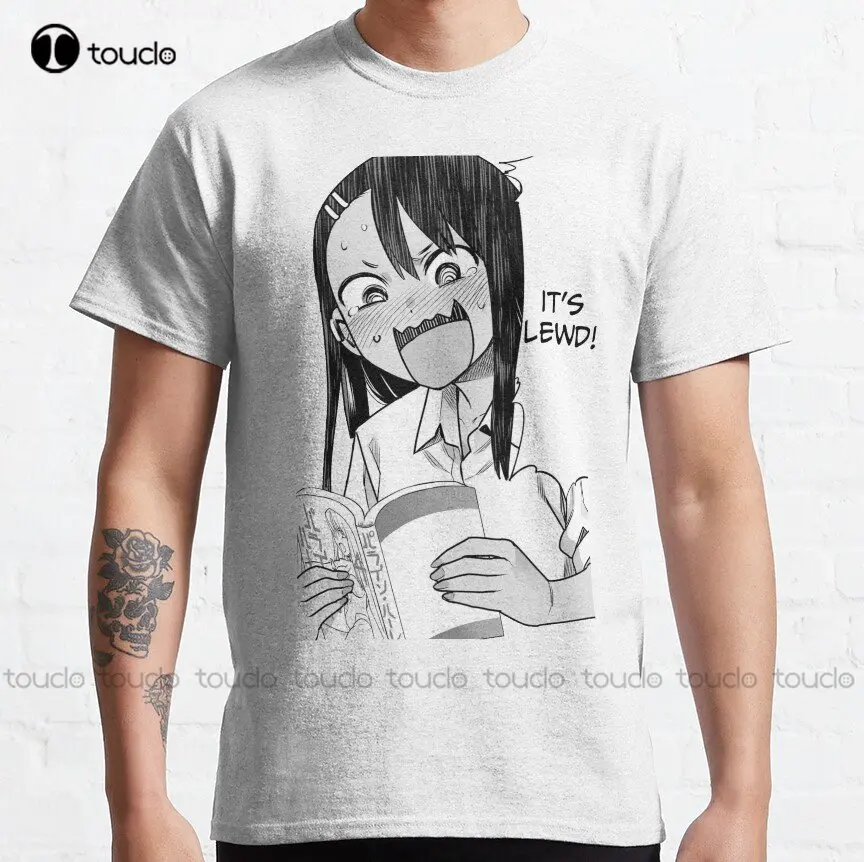 Nagatoro Classic T-Shirt Women T Shirt Custom Aldult Teen Unisex Digital Printing Tee Shirts Creative Funny Tee Custom Gift