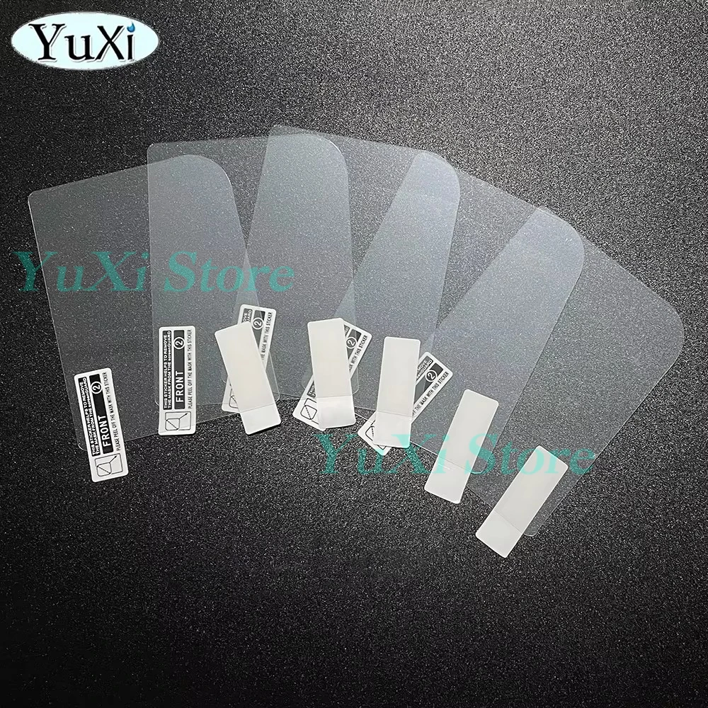 5 قطعة طبقة رقيقة واقية للشاشة ل Gameboy اللون GBC GBA SP GB GBP GBM شاشة LCD PET واضح طبقة رقيقة واقية ل Gameboy Advance