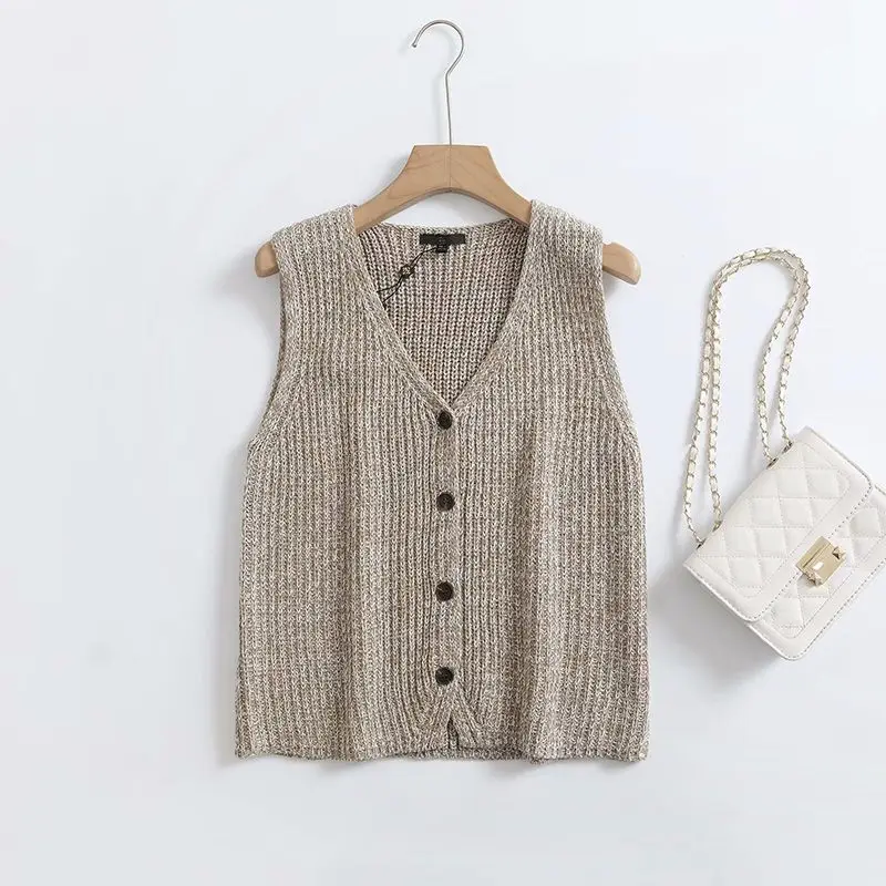 

Жилеты Жилеты Тонкие женские летние облегающие вязаные шикарные ажурные легкие милые Ulzzang женские молодежные ретро