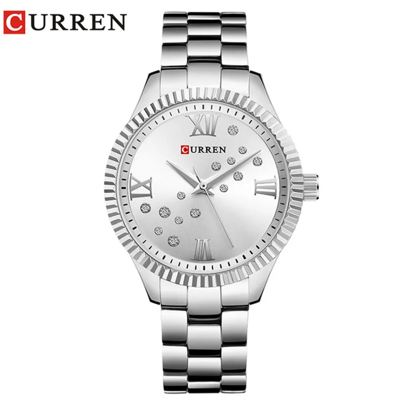 CURREN Women Watches Japanese Movement Quartz Watch Round Dial Metal Strap Casual Clock Relogio Feminino Montre часы женские