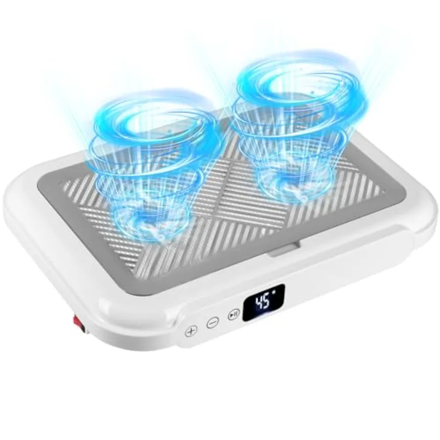 

Профессиональный пылесборник для маникюра с улучшенной мощностью 1700 Па, двойным турбонаддувом, бесщеточным двигателем 170 Вт и 2 многоразовыми HEPA-фильтрами